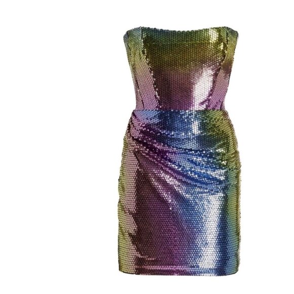 New Arrivals By Ilkyaz Ozel Jade Bustier Dress - Picture 2 of 8